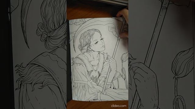 (18+)"Тёмная красота: Мистическая фантазия" от Endi Panda (1)/ (18 ONLY) FlipThrough Coloring Books смотреть онлайн