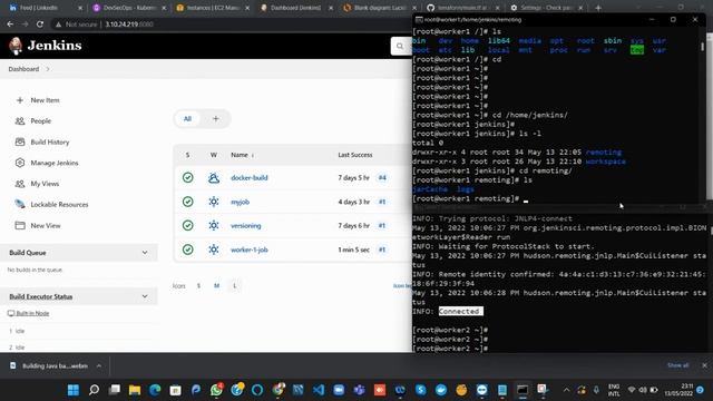 How to automate Jobs from Jenkins Server to EC2 Instances смотреть онлайн