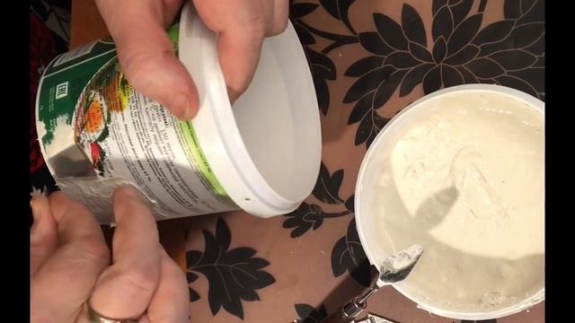 304. Цветочный горшок из майонезного ведра. Мозаика из CD дисков. смотреть онлайн