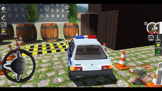 Police Car Chase Cop Simulator: #15 - Car Parking Game - Android Gameplay смотреть онлайн