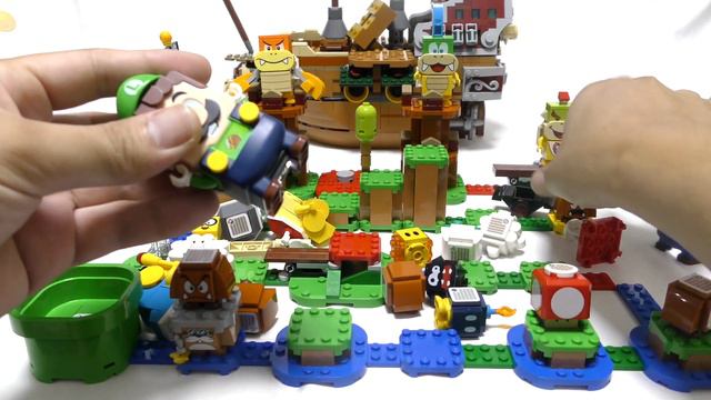 【普通のコースを作ったら楽しすぎた】 レゴスーパーマリオ レゴ ルイージ 71387 71391 71389 / lego Luigi Mario Two Player star block смотреть онлайн