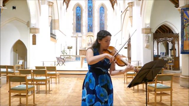 Telemann Fantasia 7  Sara Deborah, Baroque Violin