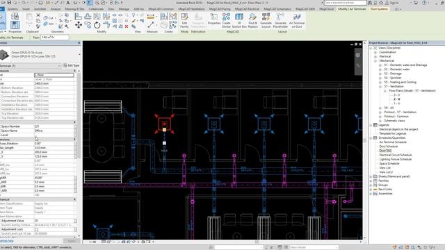MagiCAD for Revit - Detail Ventilation смотреть онлайн
