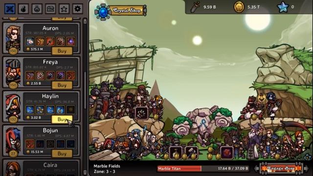 Развлечения помимо дотки)) Clicker Guild смотреть онлайн