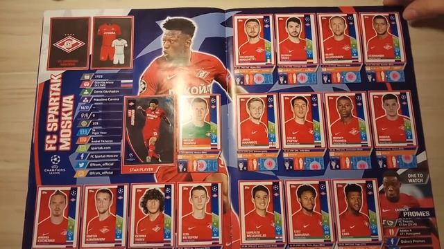 Обзор полной коллекции TOPPS UEFA CHAMPIONS LEAGUE SEASON2017/18 смотреть онлайн