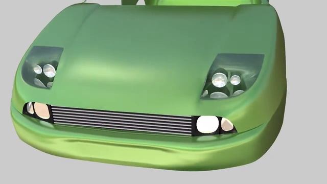 Fiat Coupe 20vt - Test Render 1 смотреть онлайн