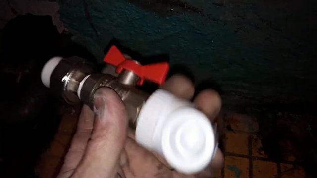 Полипропиленовый вентиль. Минусы. / Polypropylene tap. Minuses. смотреть онлайн