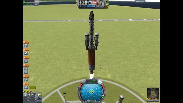 KSP №1/2 спутник на орбите смотреть онлайн