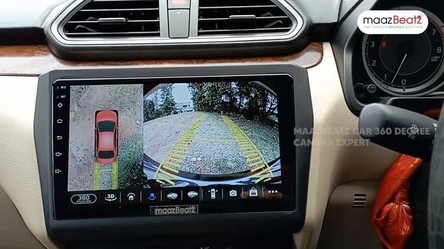Dzire 360 degree camera ചുറ്റും നാല് ക്യാമറ അതും ഫുൾടൈം റെക്കോർഡിങ് with Android Stereo смотреть онлайн