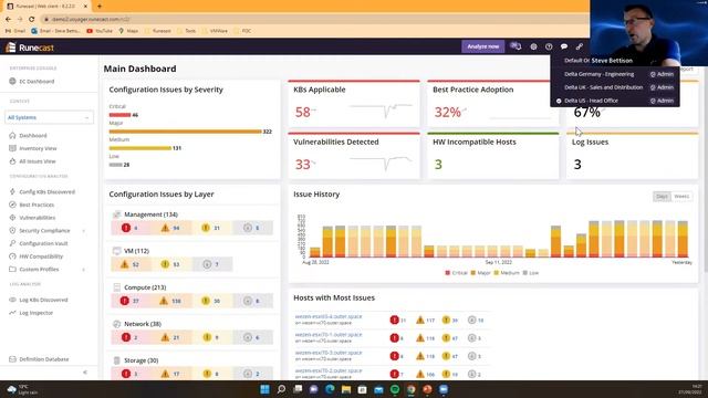 Managing regulatory compliance across multiple sites with Runecast смотреть онлайн