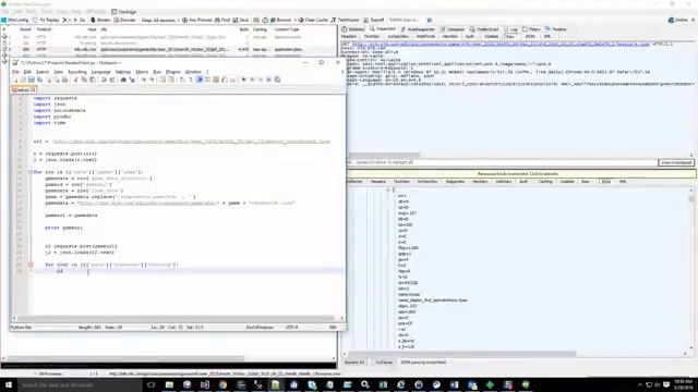 Python JSON Parse смотреть онлайн
