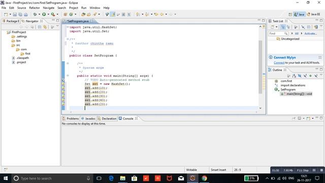 19 Java Set Example | Like | Share | Happy Learning смотреть онлайн
