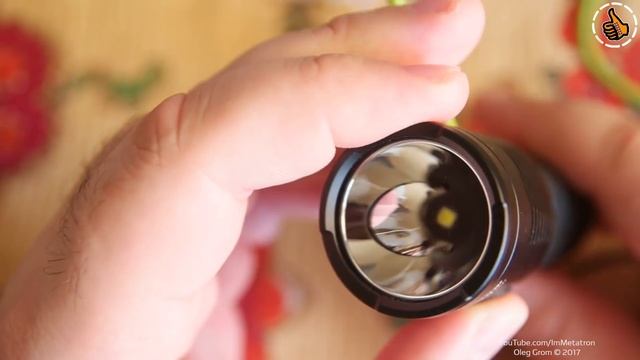 LuminTop SD26 - Компактный дальнобой на 26650 - Тесты и Обзор
