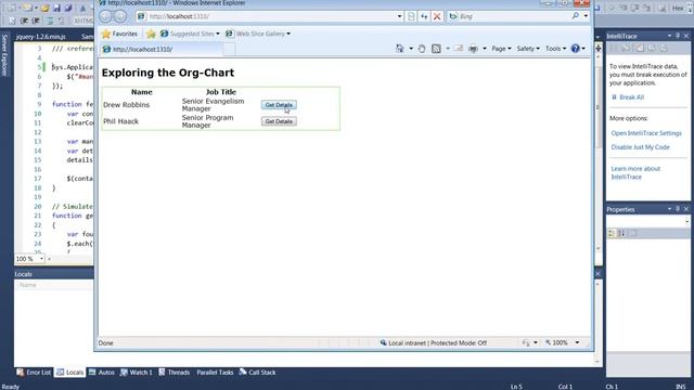 Visual Studio 2010: ASP.NET AJAX смотреть онлайн