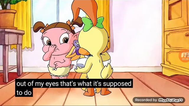 Baby Looney Tunes - Hair Cut - Ups - Melissa, Lola And Petunia Making Hair Style For Lola