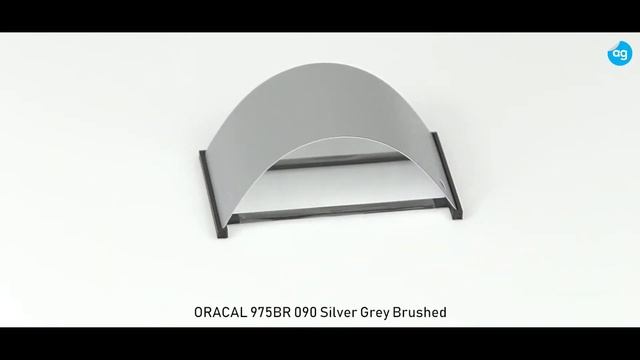ORACAL 975BR-090 Silver Grey Brushed смотреть онлайн