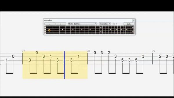Deep Purple - Smoke On The Water (BASS TAB / SCORE)