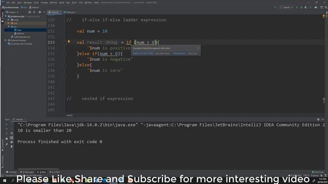 #11 Control flow in Kotlin ( if-else, ladder if-else, nested if-else). смотреть онлайн