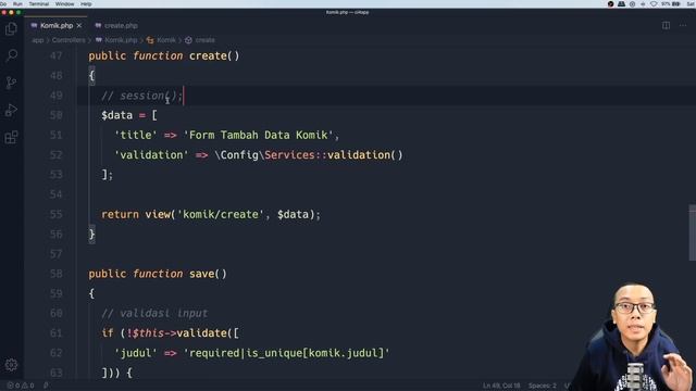 Tutorial CodeIgniter 4 untuk PEMULA | 10. Validation смотреть онлайн