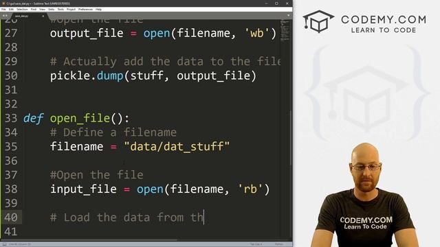 How To Save To a Dat File Instead of Databases - Python Tkinter GUI Tutorial #153 смотреть онлайн