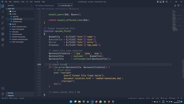 Full CRUD PHP MySQL Bootstrap | 14. Upload File Gambar Dan Validasi смотреть онлайн