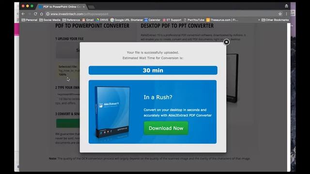PDF to PPT Online Converter Tool by InvestInTech Review смотреть онлайн