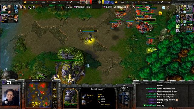 TGW (HU) vs JohnnyCage (NE) - WarCraft 3 - Recommended - WC3230 смотреть онлайн