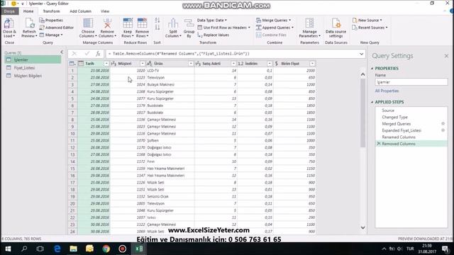 Excel 2016 Power Query Eğitim Videoları 1: Power Query'e Giriş смотреть онлайн