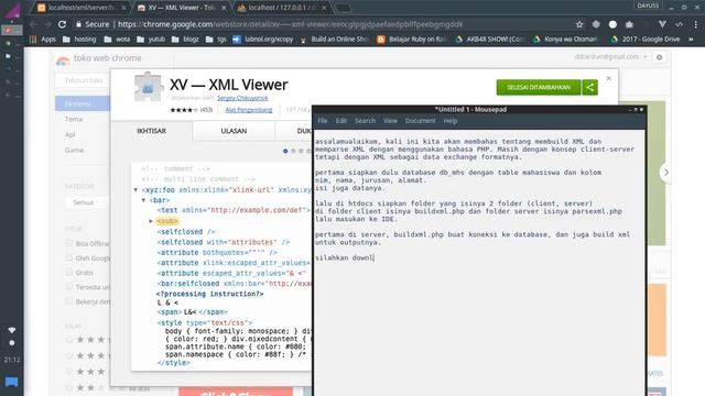 Build XML dan Parse XML dengan PHP смотреть онлайн