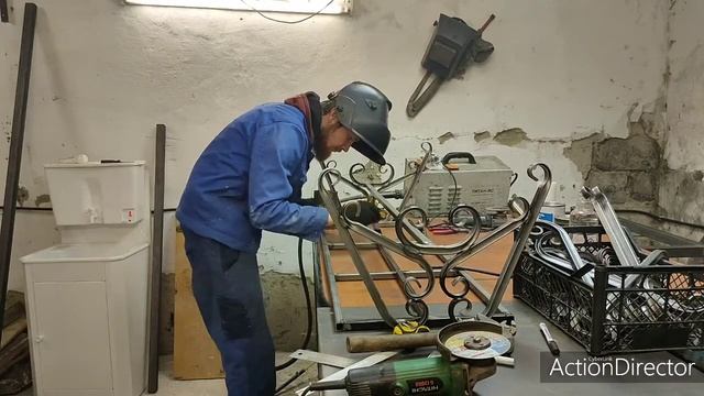 Шикарная кованая скамья из профильной трубы смотреть онлайн