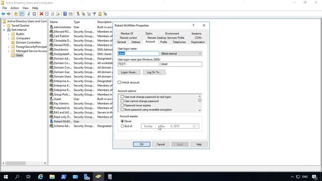 Windows Server 2019 How to unlock or enable an account смотреть онлайн