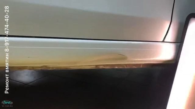 Ремонт порога без окраски смотреть онлайн