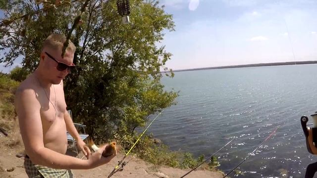 Рыбалка на фидерную оснастку! Новотроицкое вдх смотреть онлайн