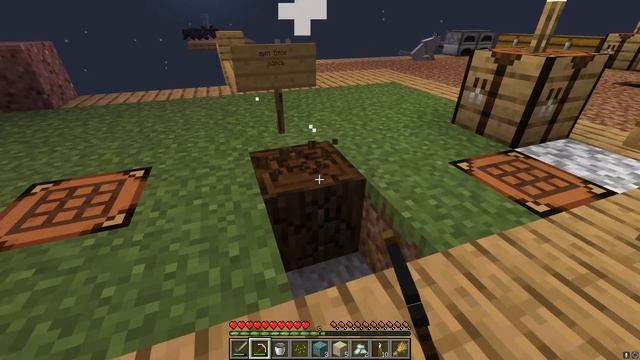 ВЫЖИВАНИЕ НА 1 БЛОКЕ #4 / ПЕРВЫЕ АЛМАЗЫ! - (мир из одного рандомного блока в Minecraft) смотреть онлайн