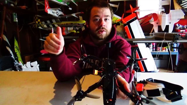 Fatshark Shark Byte on Skyzone OLED Goggles/Overview/Flight Footage смотреть онлайн