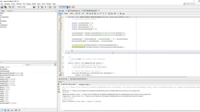 Java Grade Finder and Java Letter Grade GUI смотреть онлайн