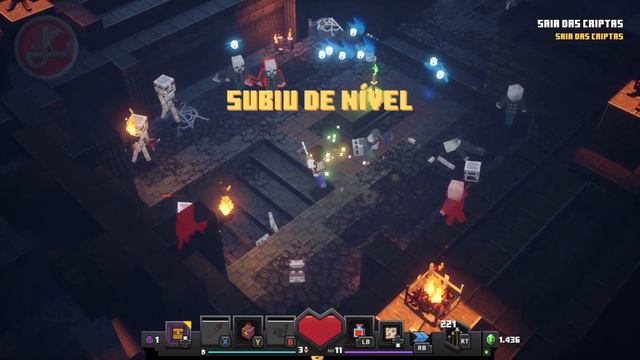 Jogando Minecraft Dungeons 20 смотреть онлайн