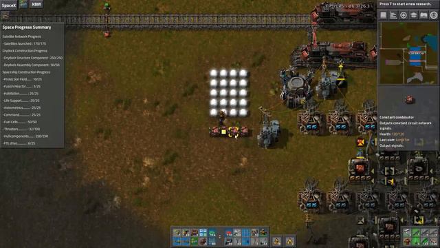 Factorio SpaceX Extreme EP116: Red Circuit Light Show! смотреть онлайн
