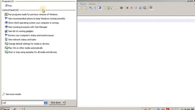 How to get Run Command in Windows 7 Menu;short key смотреть онлайн