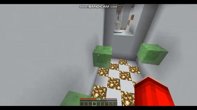 прохождении карты "White pakour" в Minecraft java edition 1.13.2 смотреть онлайн