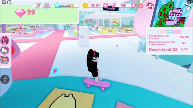 Roblox Free Accessory: How to get Hello Kitty® Backpack from My Hello Kitty Cafe Game! смотреть онлайн