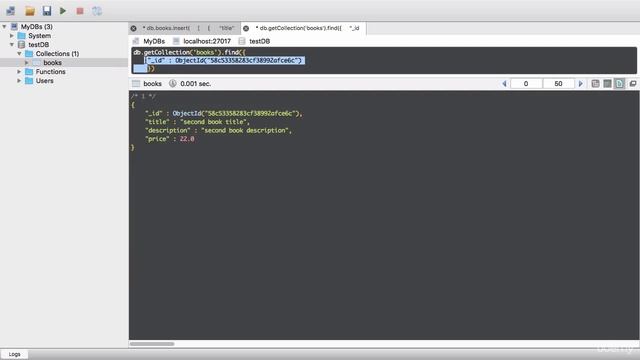 4 CRUD Operation in MongoDB смотреть онлайн