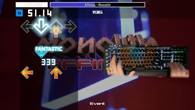 [Stepmania] Monolith (11) - 100% // All Fantastic // 5ms Mean Timing Error // In The Groove 2 смотреть онлайн