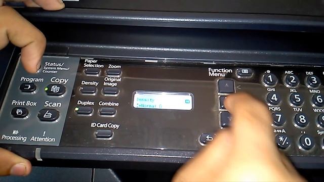 Kyocera TASKalfa 1800/ 2200/1801/2201 Duplex Setting смотреть онлайн