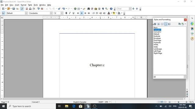 Creating a Chapter Opener Page -- Open Office (Book Interior Formatting, Self publishing) смотреть онлайн