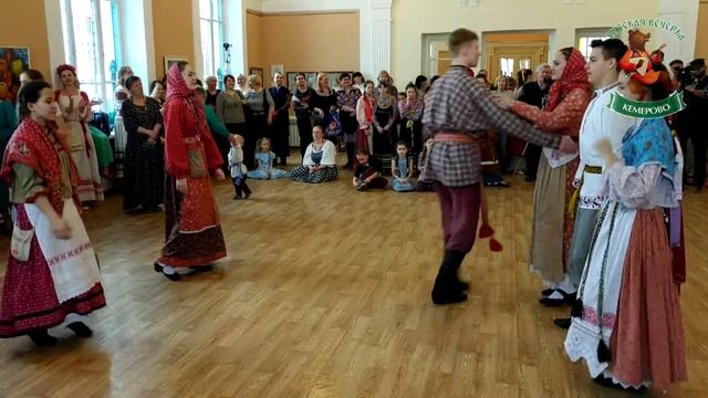Кадриль «Шестера» Усть –Анжа, Красноярского края на вечёрке в Кемерово смотреть онлайн