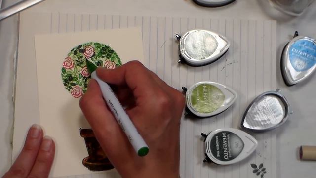 How To Make a Topiary Card with Tiny Stamps! смотреть онлайн
