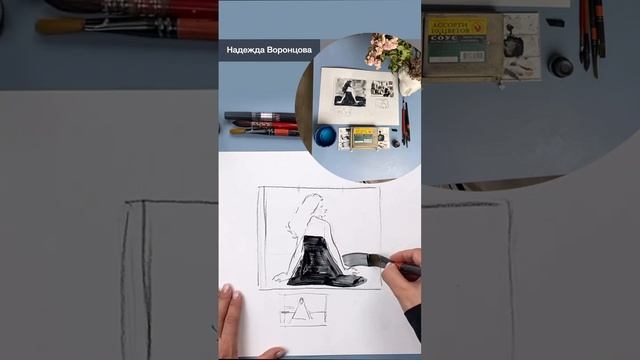 #drawing #painting #art #timelapse #artist #composition #композиция #наброски #tutorial смотреть онлайн