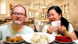 МУКБАНГ Грузинские Хинкали/Как правильно есть ХИНКАЛИ? Поговорим о Грузии/ MUKBANG GRUZIAN KHINKALI