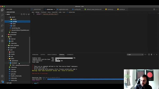 Getting started with Grunt & Less in Magento 2 смотреть онлайн